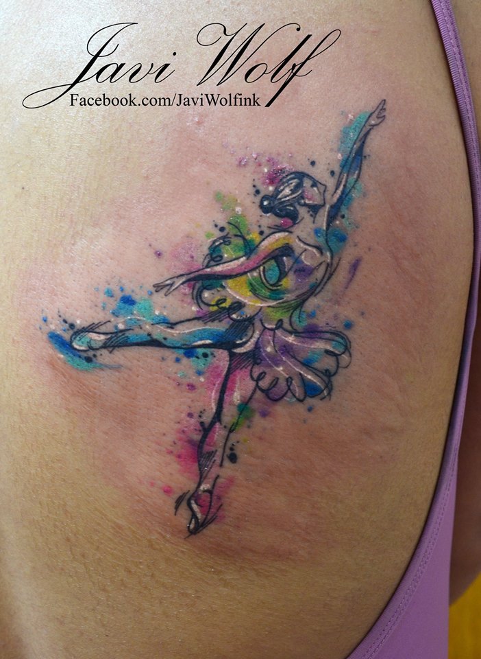 Delicate Watercolor Tattoos Look Like They're Painted onto People's Skin