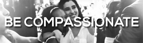 empathy:“I’m not perfect, I’m human and I make mistakes and I have moments where all of what I