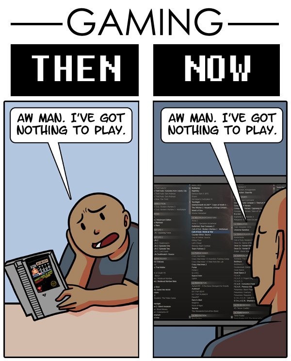 pr1nceshawn:  Gaming, Then and Now. 