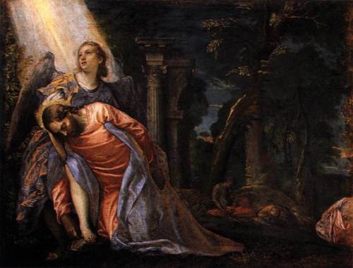 Christ in the Garden of Gethsemane, Paolo Veronese, 1583-84