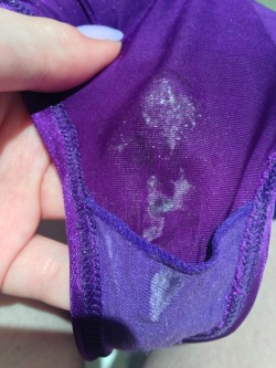 provocativeusedpanties:  My messy panties