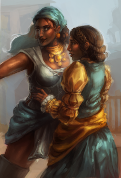 Adloquium:  Imagine Every Josephine Romance Scene…Except With Isabela… 