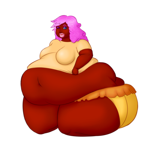 zarike:COMM - Sya’s big sexy belly