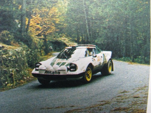 &ldquo;Scenic Route&quot;—Lancia Stratos, Rallye Sanremo; circa 1977.