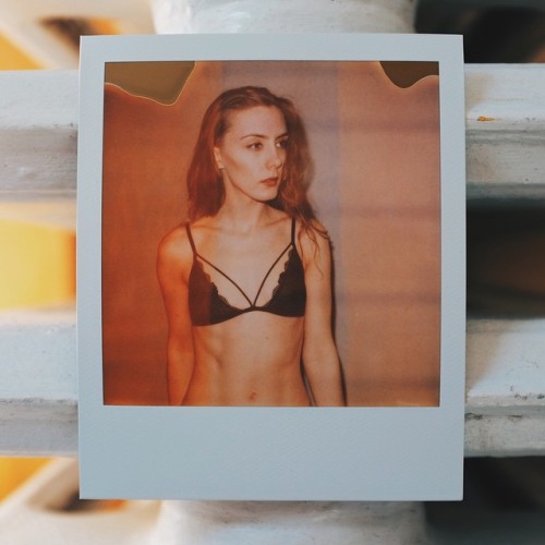 jacaldwellphoto:  @brookelabrie in my studio 3.7.15 on expired #polaroid 600 … #jacaldwellphoto #expiredfilm #film #instantfilm #photoofaphoto #brookelynne  (at j.a. caldwell studio)