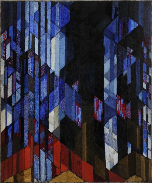 Katedrála (The Cathedral), František Kupka, 1912-13