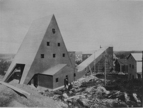 Iron ore mine, Grängesberg, Tage William-Olsson, 1926-29