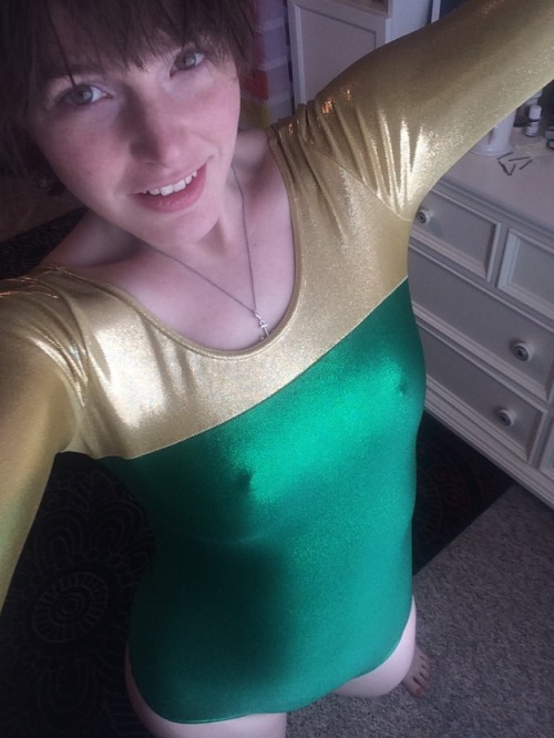 Favourite cosplayer in shiny leotards