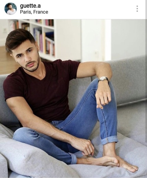 Barefoot Male in Clothes