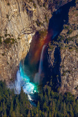 ponderation:  Yosemite Falls Color by Kenneth Snyder
