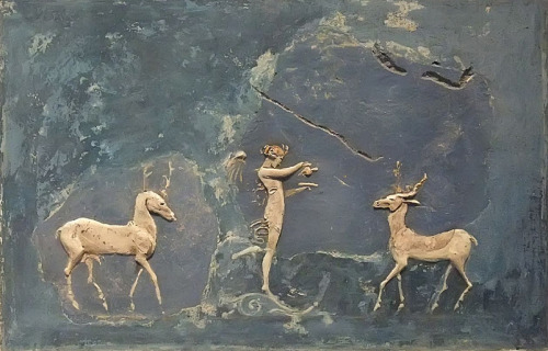 Stucco Relief Panels From A 1st Century CE Roman Villa 