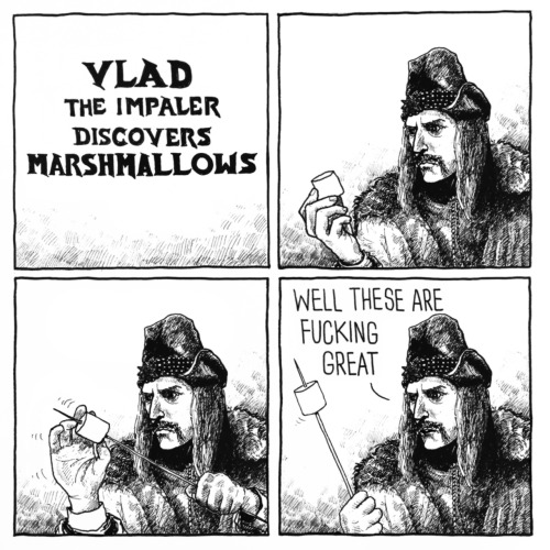 thejakelikesonions:finding a new favorite foodBecause you called Vladimir Guerrero Vlad the Impaler. 