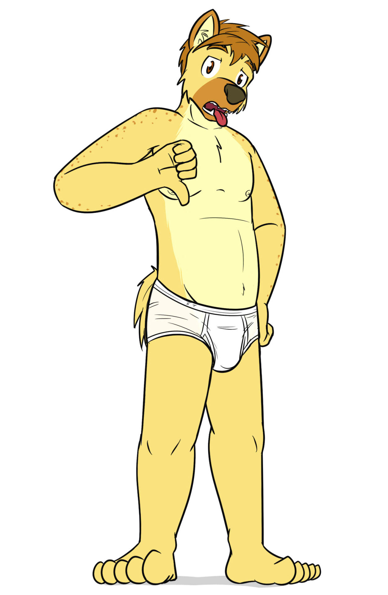 “I wore tighty whities up until middle school, which was around the time I started
