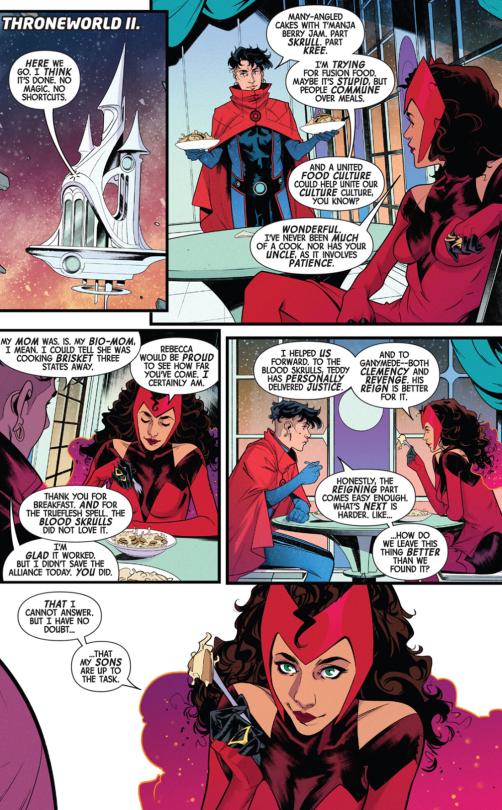 A blog dedicated to all your favorite moments — Scarlet Witch #8 (2023)  written by Steve