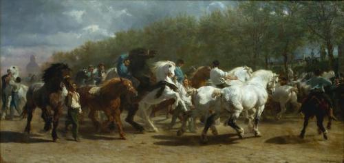 Rosa Bonheur - The Horse Fair (C.1852-1855)