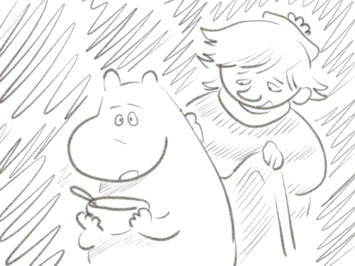 ghostlygooberart: too ticky is everyone in moominvalleys cool butch aunt