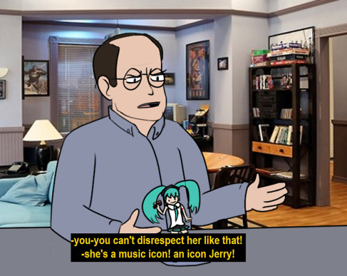 something-general:  S44 ep213 George refuses to admit that his bootleg miku figure is shitty, much t