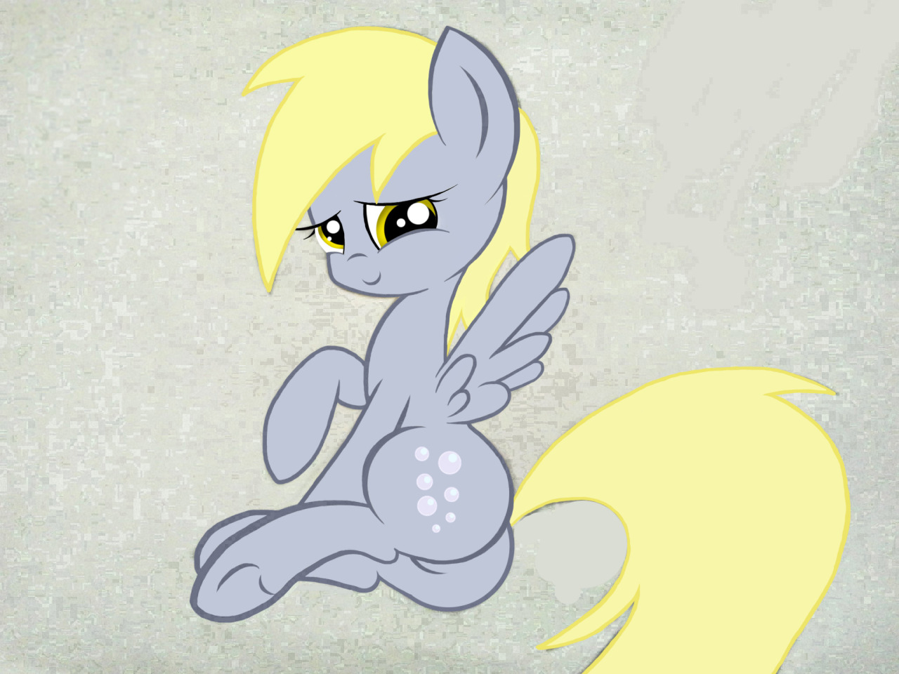 askshalua:  My brother paid me to photo shop his drawing of Derpy… AND I JUST SOCRED