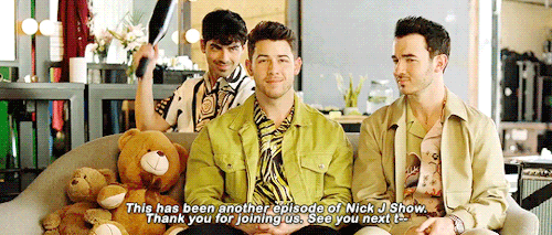 jonasbro:Nick J Show Part 3: HAPPINESS
