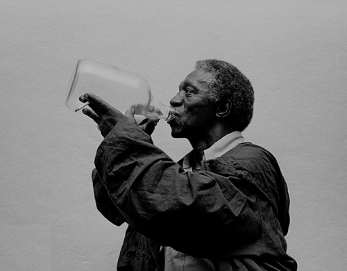 orwell: Art Blakey  photographed by Andy Freeberg