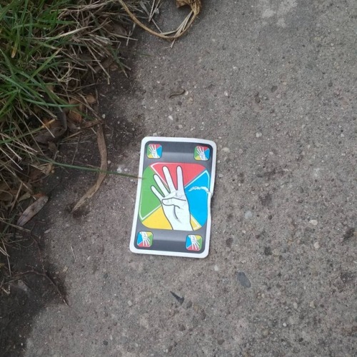 I found this on the street and feel cursed D:
