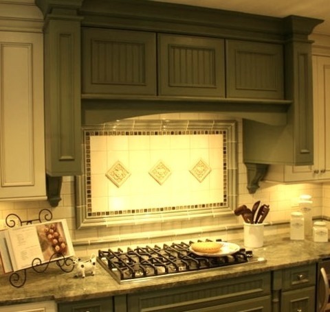 Kitchen EnclosedAn Illustration Of A Mid-sized Farmhouse Kitchen Design With A U-shaped Medium Tone Wood
