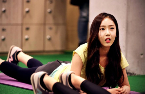 harumelody:Two reactions to exercise, I’m with SinB on this one - 2/? of GFRIEND
