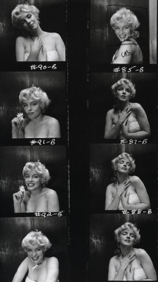 vintagemarlene: mm contact sheet (www.weheartvintage.co)