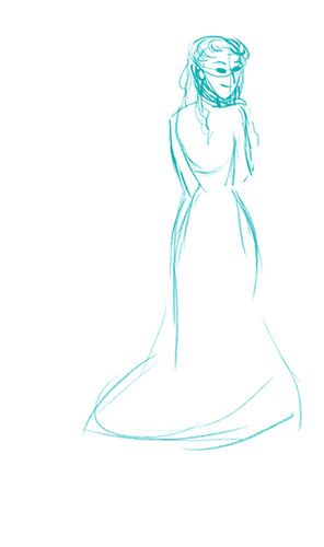 Margaery Tyrell’s wedding dress fanart.Photoshop CS6