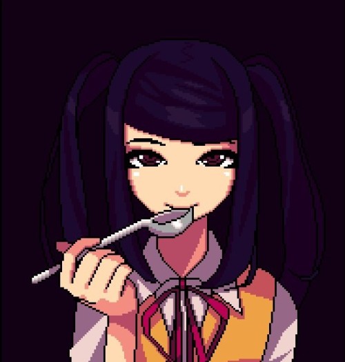 karna-pizzahut:nathanburnsred:Time to mix drinks and change lives - Jill Stingray being a cutie in V