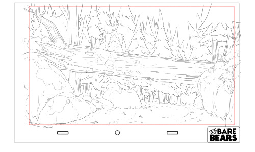 lilithasdreams:  How excited are you for ALL WEEK new We Bare Bears episodes ??!!  Here is some of my favorite backgrounds I got to do for Brother Up. Don’t forget to watch today’s episode at 6:30!! Wooooh :D  