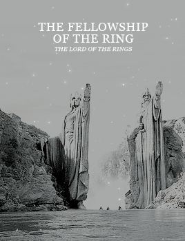 kinqstark: the lord of the rings poster part i.