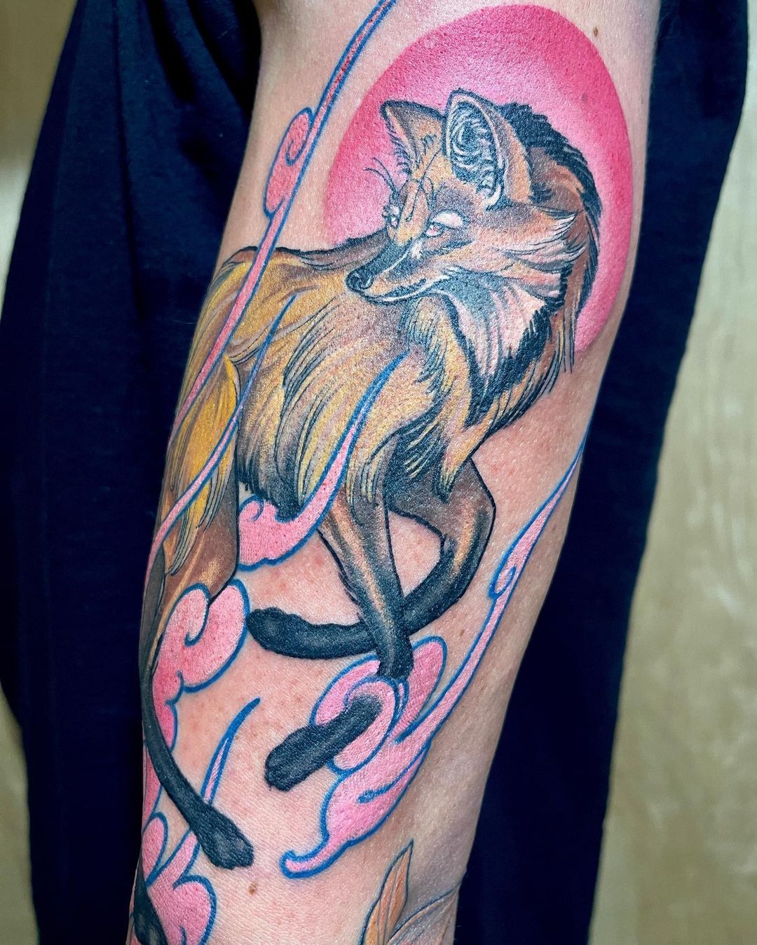 Kitsune Tattoos: Origins, Meanings, & Types of Japanese Fox Tattoos -  TatRing