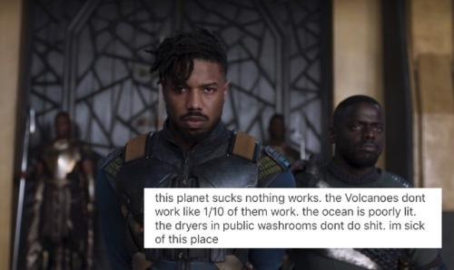 celestial-chick:Black Panther + text posts