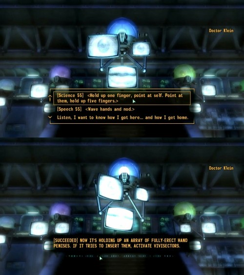 vault-tec-industries: I think you forgot one of the best bits of dialogue.