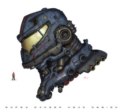 xombiedirge:  Gipsy Danger Concept Art by Hugo