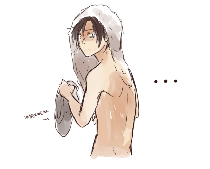 poopyuu:  Hhhm I was supposed to draw Nico in his undies… But I thought it would