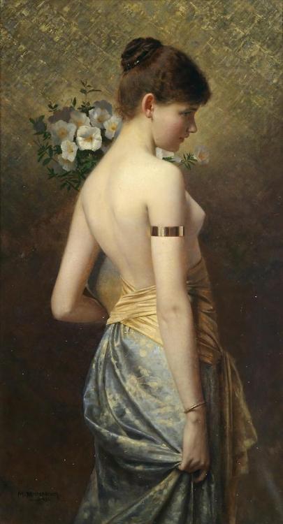 jeroendstoutart:Flora, Max Nonnenbruch (1857—1922)