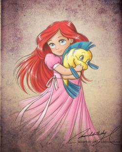 kittyslittlespace:  Young Ariel on We Heart