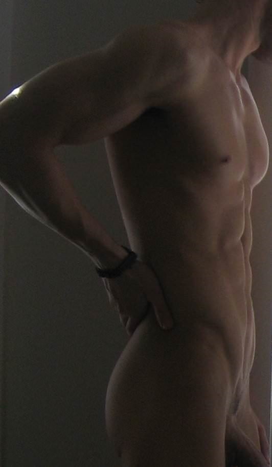thebeauteafullcreations:  You asked for a side view of my privates. is this a tease?