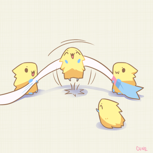 cinamoncune:Aweee, look at them go. Eritik, you like? 