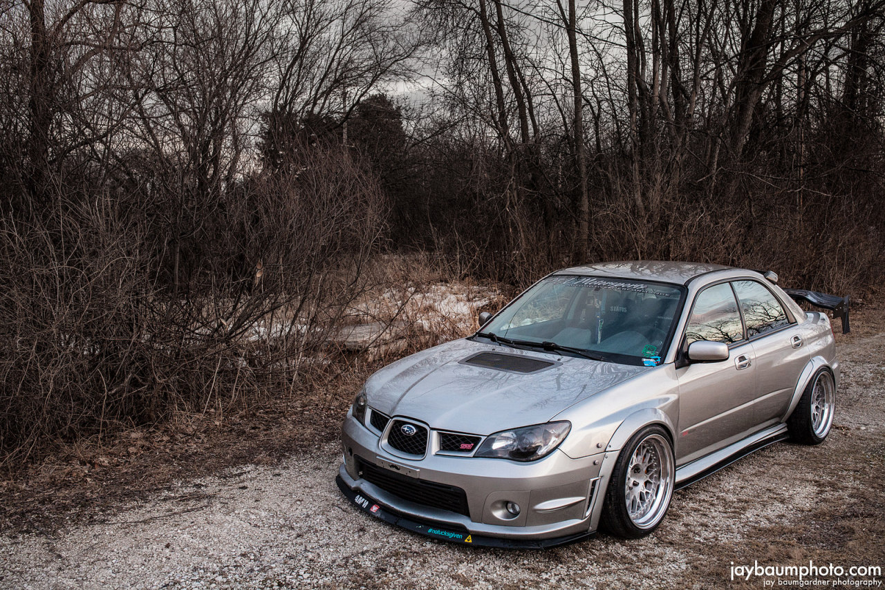 jdmlifestyle:
“One gnarly Subie.
Photo By: Jay Baum Photo
”