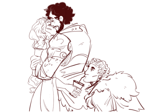 kissingagrumpygiant:geez lance how come your mom lets you have both the rulers of britian 