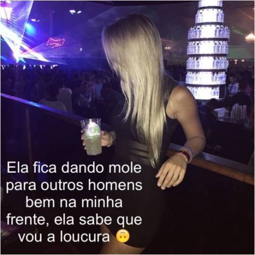 Comenta ou compartilhe se sua gata faz isso escondida ou na sua frente na balada afim de gozar&h