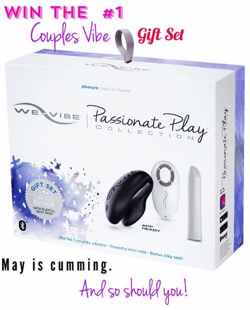 May is International Masturbation Month and to celebrate we are giving away the #1 couples vibe gift