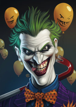 imthenic:  Joker’s Halloween by TovMauzer 