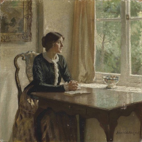 The Black Jacket by Harold Knight (c.1912)