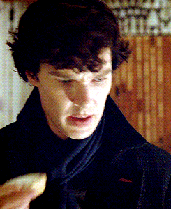 artemisfowls:Sherlock + sweets