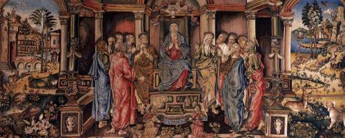 Pentecost, Lazzaro Bastiani, between 1484 and 1490