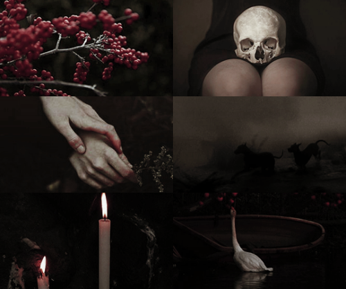 ibuzoo: Modern Myths Network | Event Six | Colour Palette | moral↳ Hades and Persephone